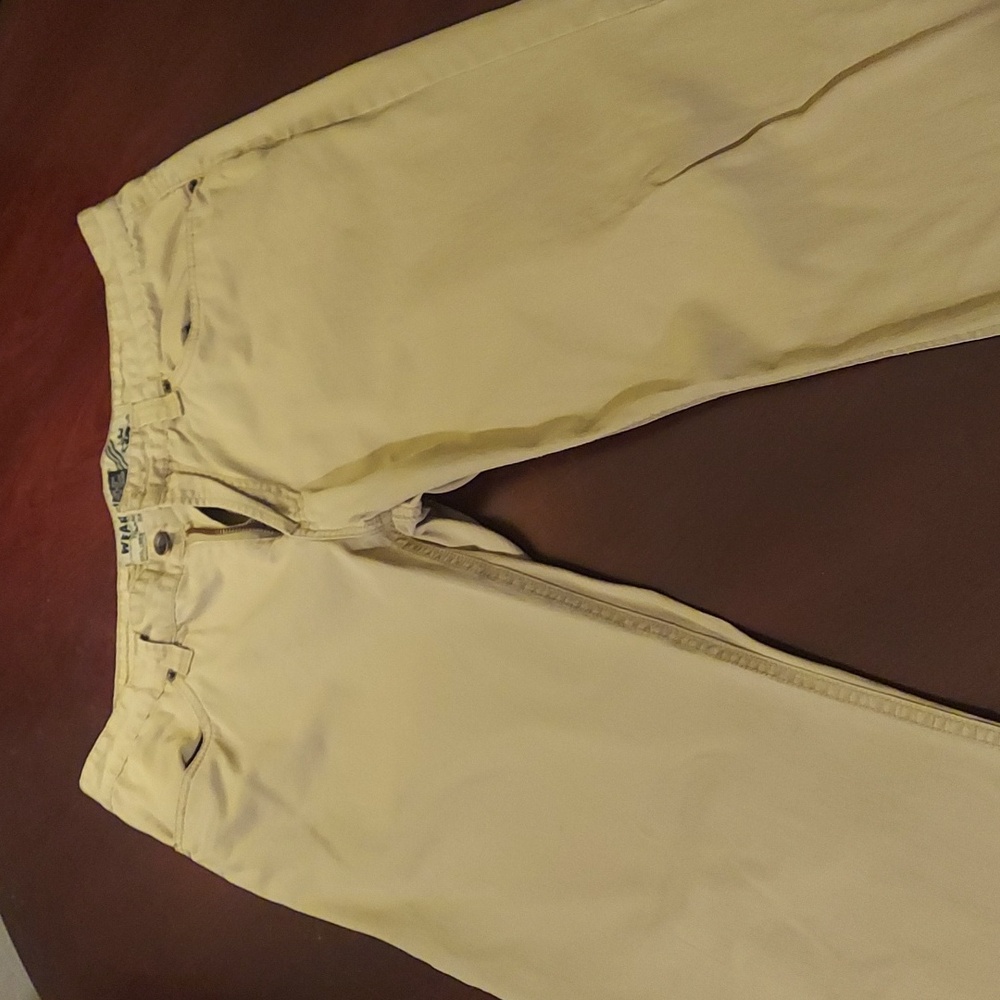 Khaki jeans
